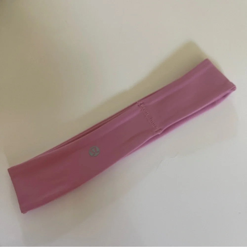 Lululemon Luxtreme Training Headband Pink Tide